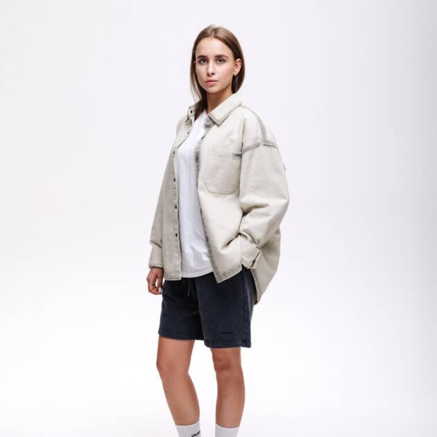 джинсовая рубашка DUST LAYER